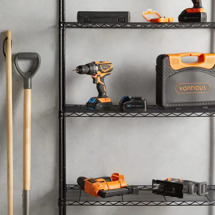 VonHaus 5-Tier Wire Shelving