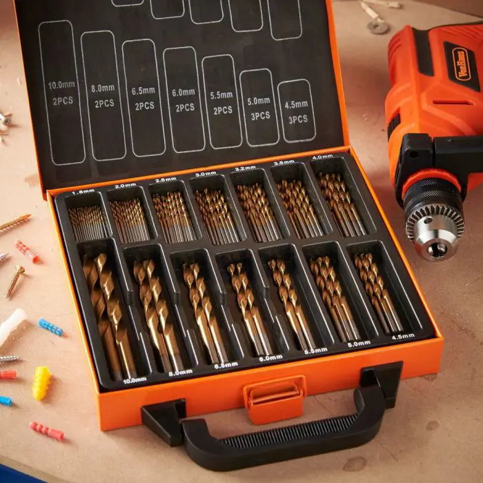 VonHaus 99 Partial Drill Bit Set
