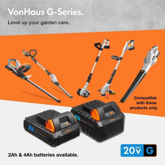 VonHaus Baterija 20V - litij-ionska baterija 4Ah