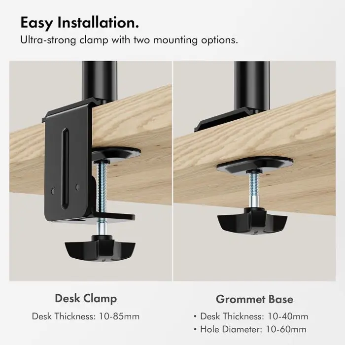 Vonhaus bracket for three monitors up to 27 ''