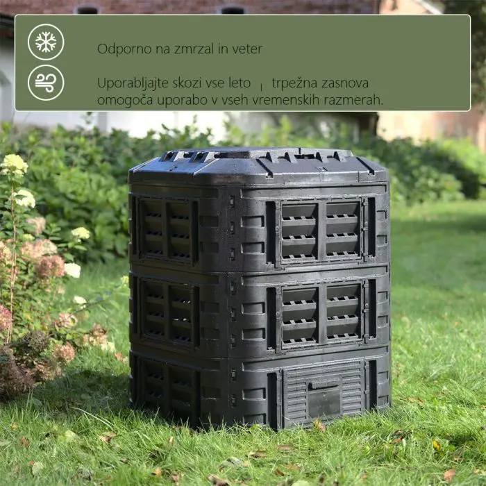 VONHAUS compost - 360L black 2500596
