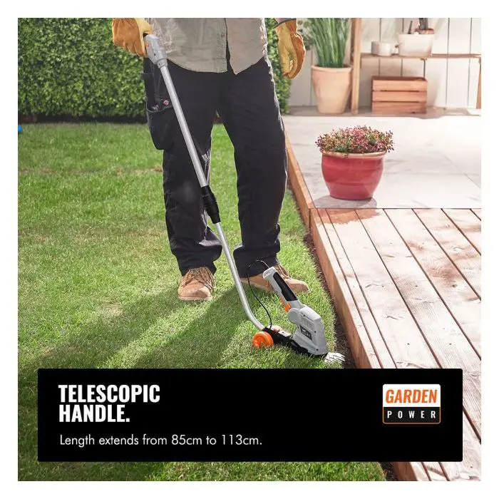 VonHaus cordless scissors for shrubs and grass