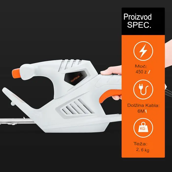 VonHaus electric brush cutter 450W