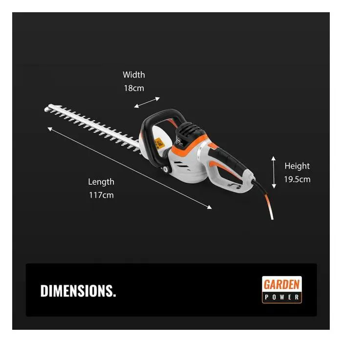 VonHaus electric shrub shears 710W