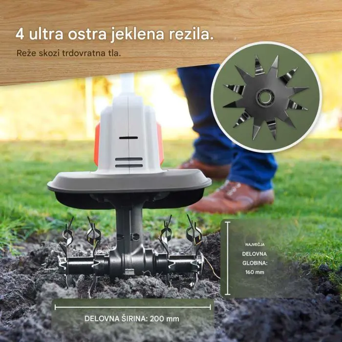 VonHaus G-Series 20V Cordless Garden Cultivator