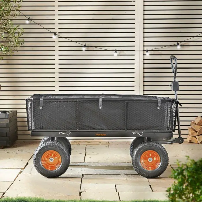 VonHaus garden cart, mesh
