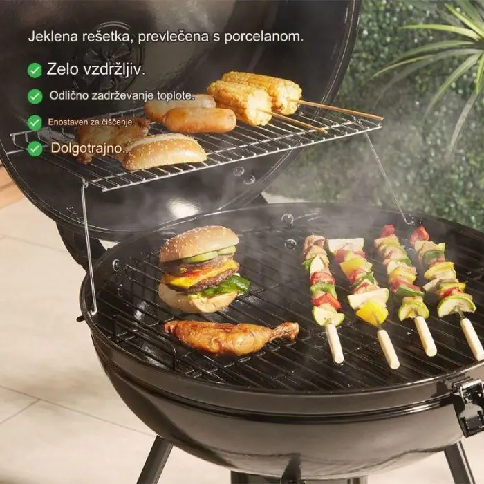 VonHaus Kettle BBQ charcoal grill