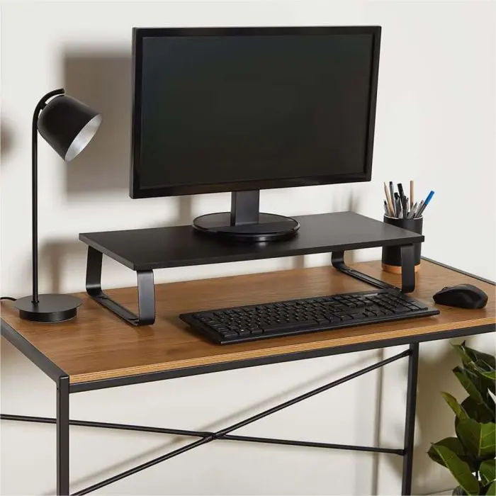 VonHaus lesen podstavek za monitor črn
