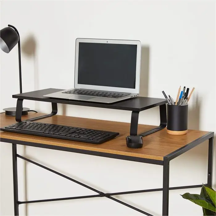 VonHaus lesen podstavek za monitor črn