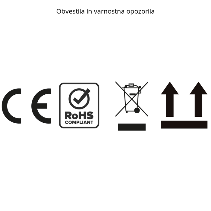 VonHaus lesen podstavek za monitor črn
