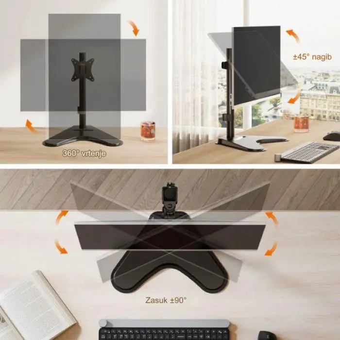 VonHaus single table stand