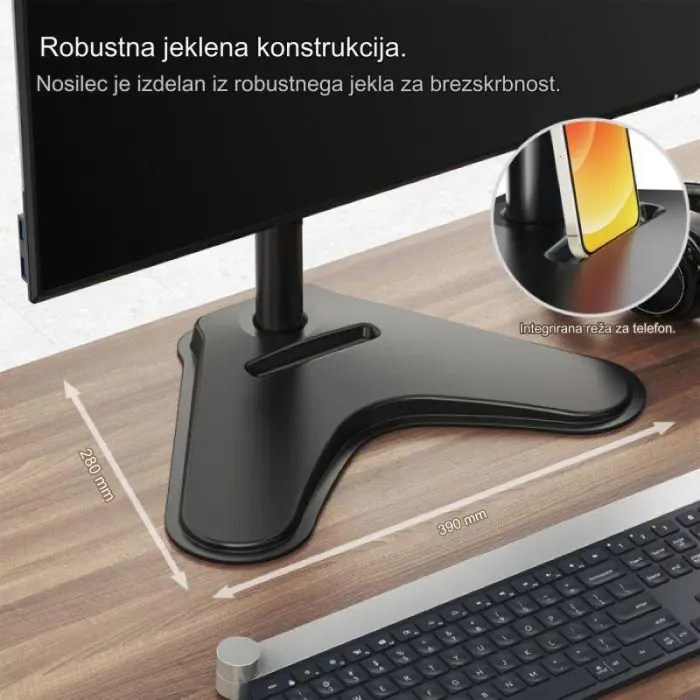 VonHaus single table stand