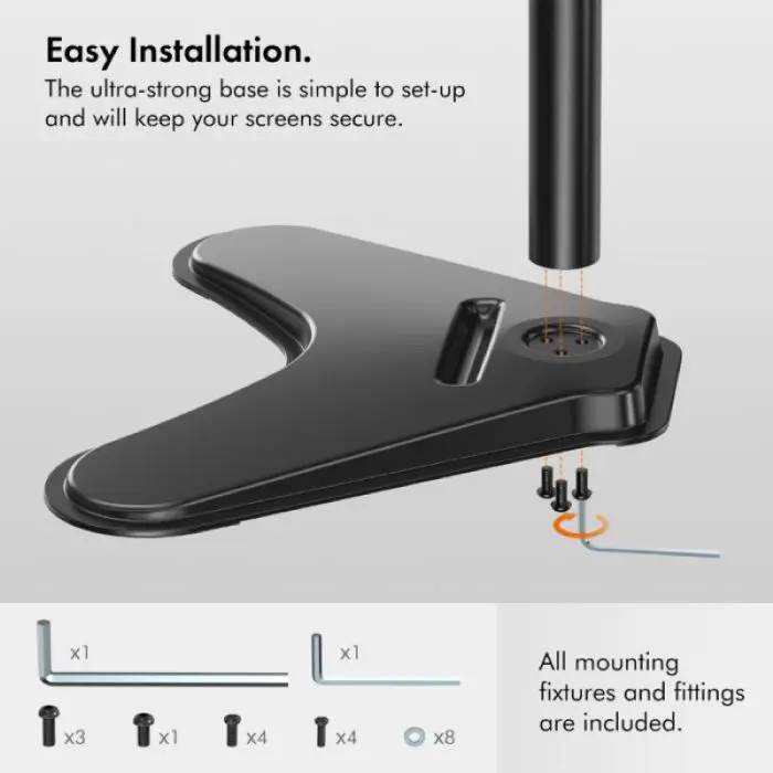 VonHaus single table stand