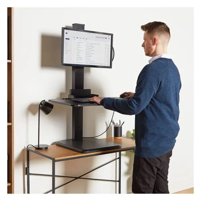 VonHaus Sit & Sand workstation for multiple monitors