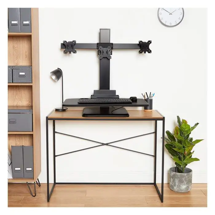 VonHaus Sit & Sand workstation for multiple monitors
