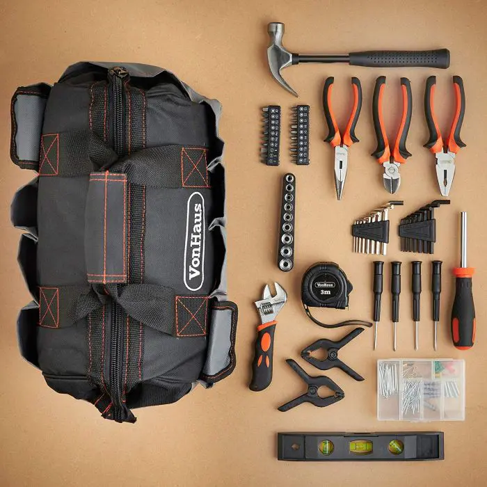 VonHaus tool bag - 92 piece set