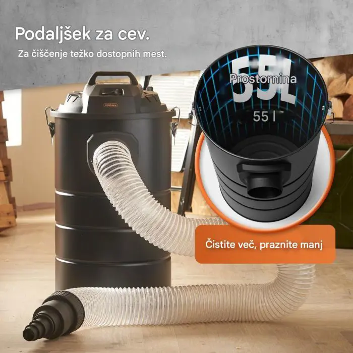 VonHaus Zbiralnik prahu 55 L