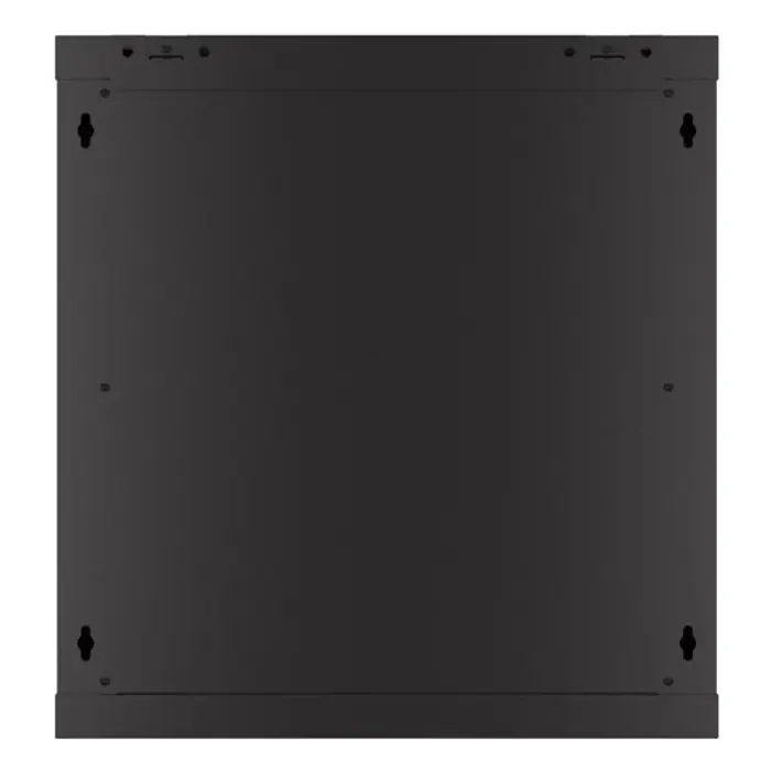 WALL-HUNG RACK CABINET 19" 12U 600X450 BLACK PERFORATED DOOR LANBERG (FLAT PACK)