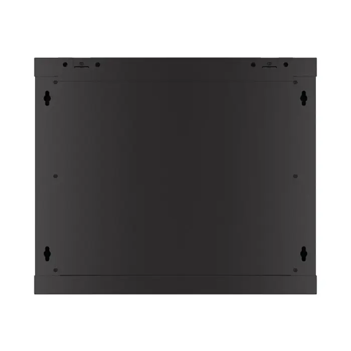 WALL-HUNG RACK CABINET 19" 9U 600X450 BLACK PERFORATED DOOR LANBERG (FLAT PACK)