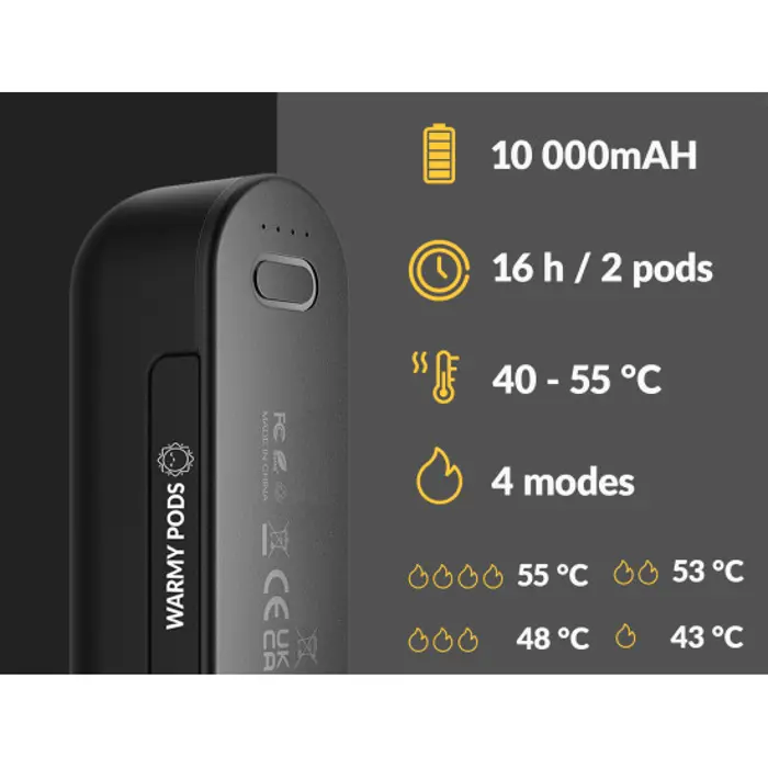 Warmy Pods (2in1) heater or power bank