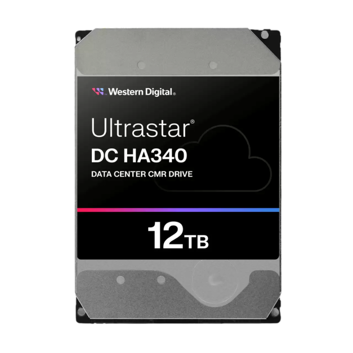 WD 12TB UltraStar DC HA340 3.5" SATA 6Gb/s 7200rpm 256MB HDD