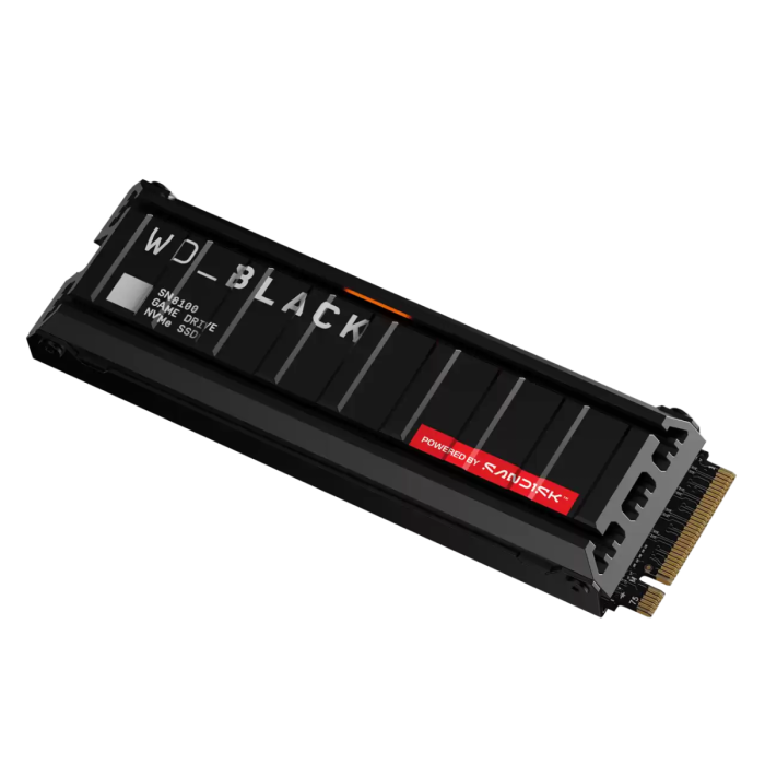WD 4TB Black SN8100 M.2 2280 PCI-E 5.0 NVME 2.0 SSD Disk with Refrigerator