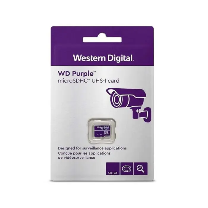WD 512GB Purple microSD Card Ultra