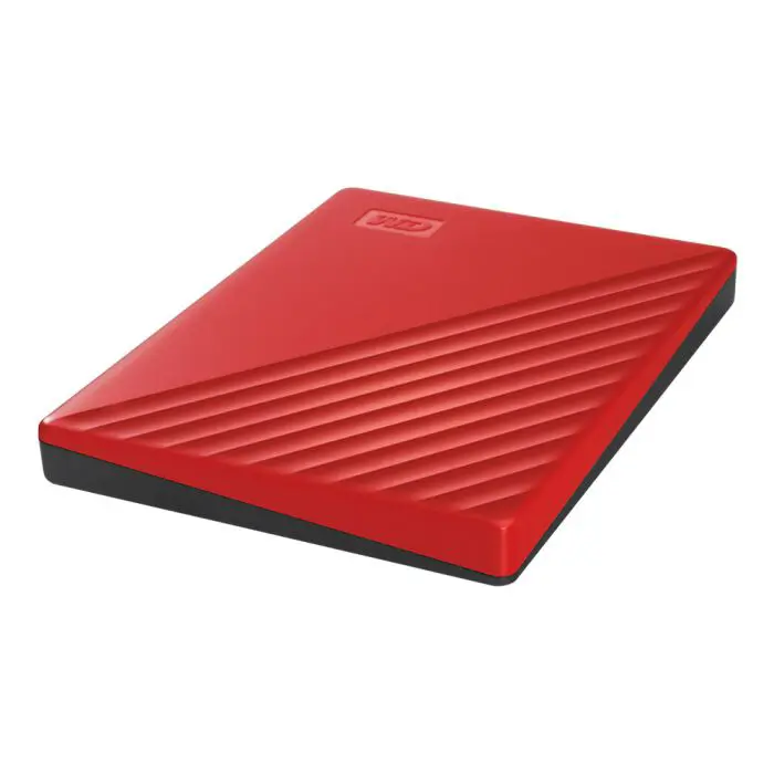 WD My Passport 2TB USB 3.0, red
