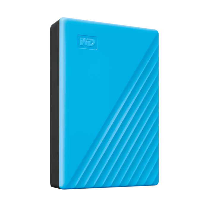 WD My Passport 6TB USB 3.2, blue