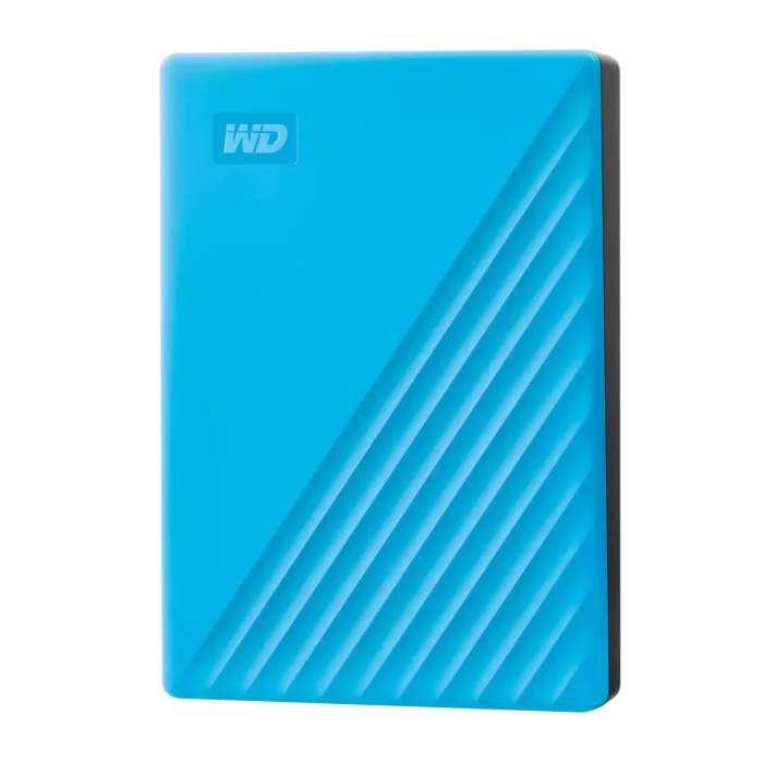 WD My Passport 6TB USB 3.2, blue