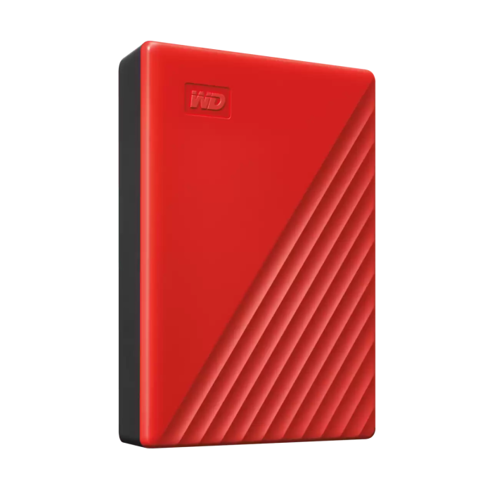 WD My Passport 6TB USB 3.2, red