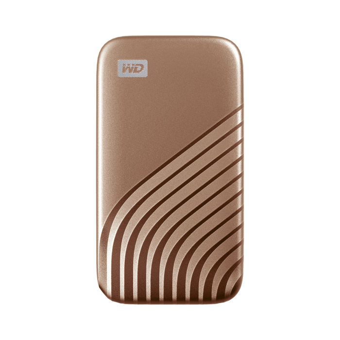WD My Passport SSD 1TB, USB-C 3.2 gold