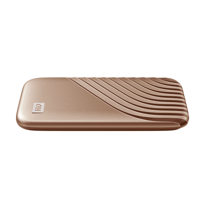WD My Passport SSD 1TB, USB-C 3.2 gold