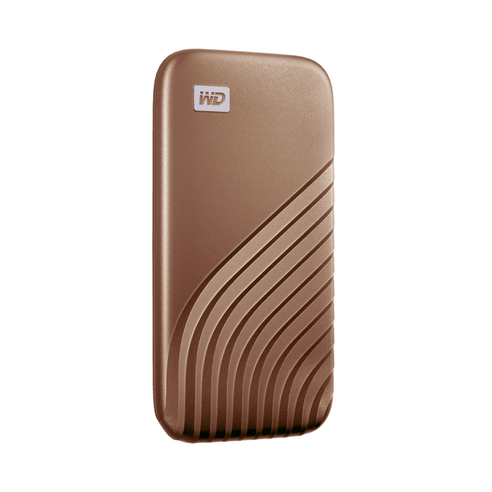 WD My Passport SSD 1TB, USB-C 3.2 gold