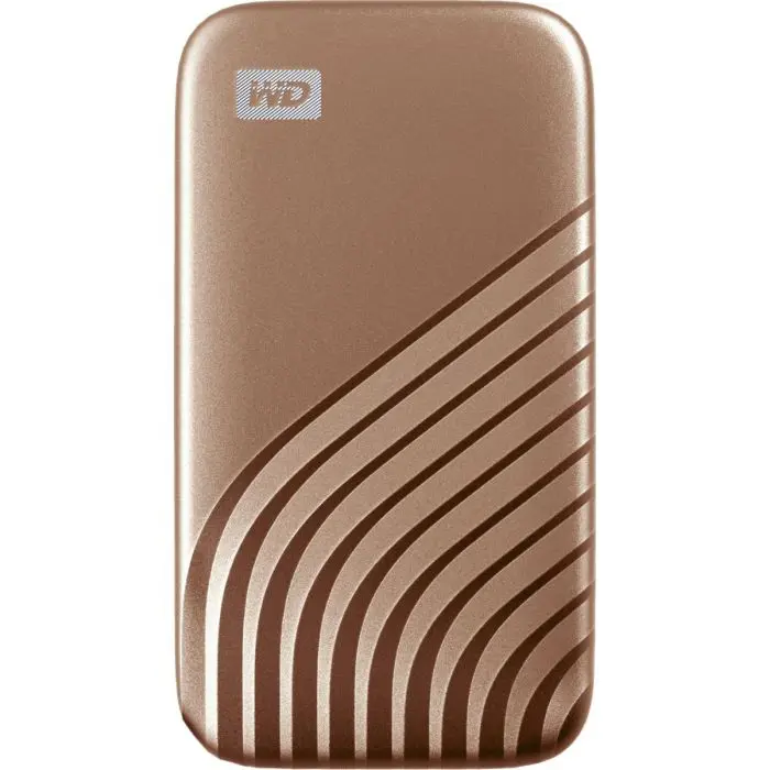 WD My Passport SSD 2TB, USB-C 3.2 gold