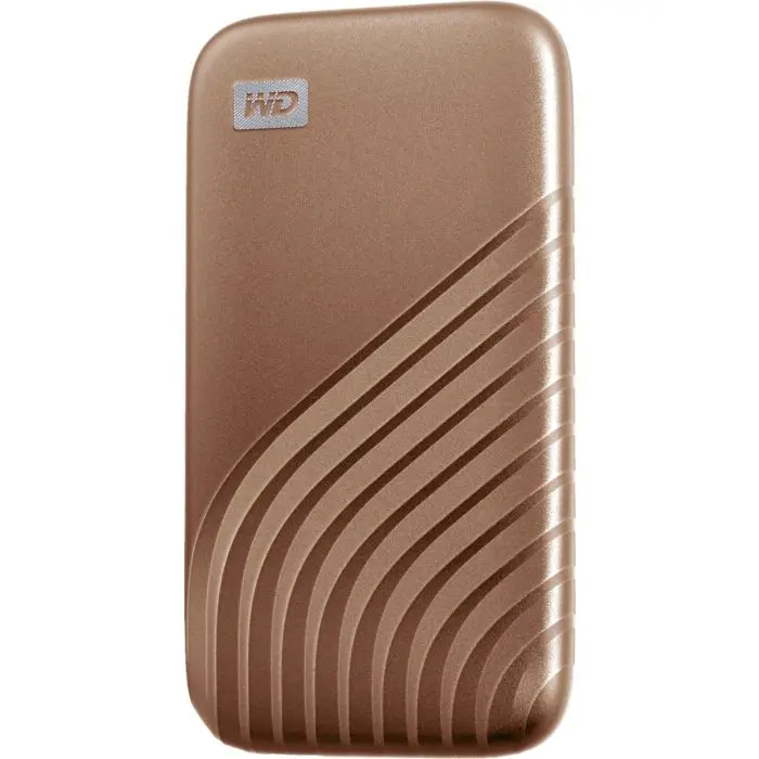 WD My Passport SSD 2TB, USB-C 3.2 gold