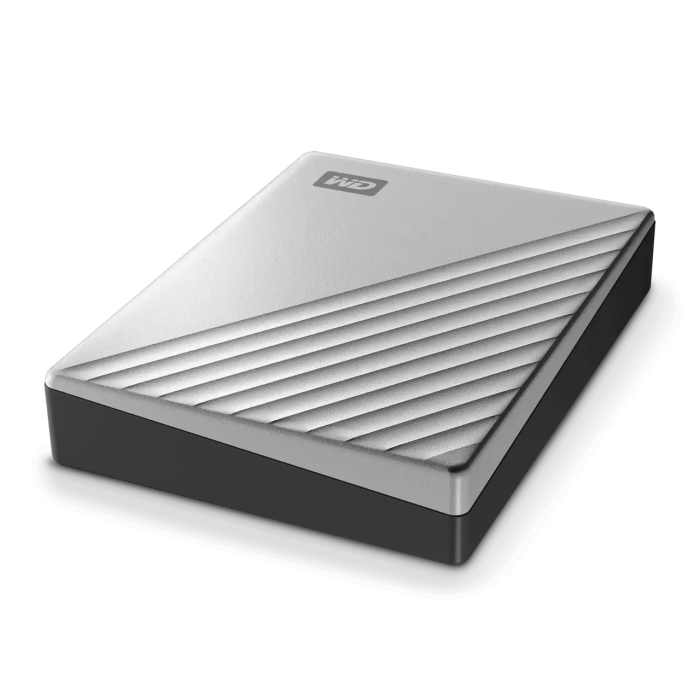 WD My Passport ULTRA 4TB USB-C 3.1, silver