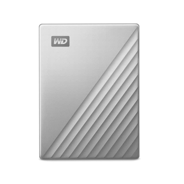 WD My Passport ULTRA 4TB USB-C 3.1, silver
