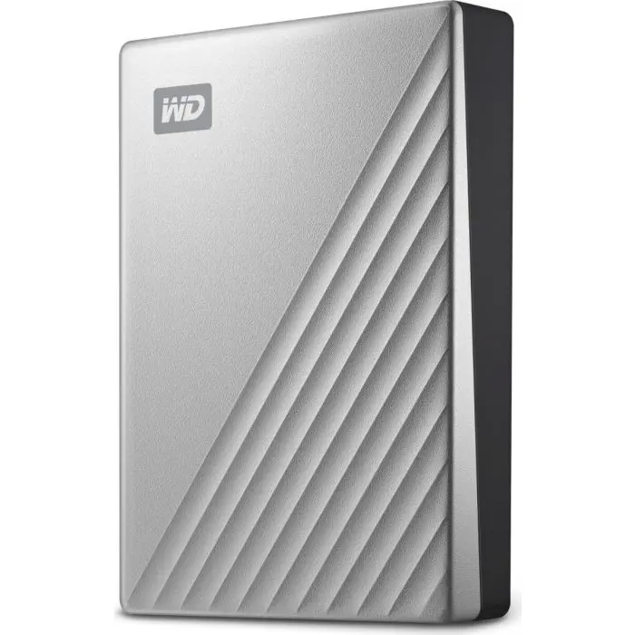 WD My Passport ULTRA 4TB USB-C 3.1, silver