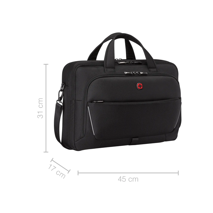 Wenger torba Meteor Brief (poslovna) za prijenosnike do 17", crna