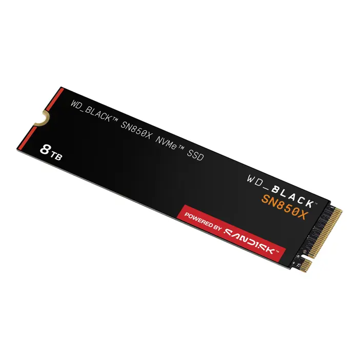 Western Digital Black WD_BLACK™ SN850X NVMe™ SSD POWERED BY SANDISK 8 TB