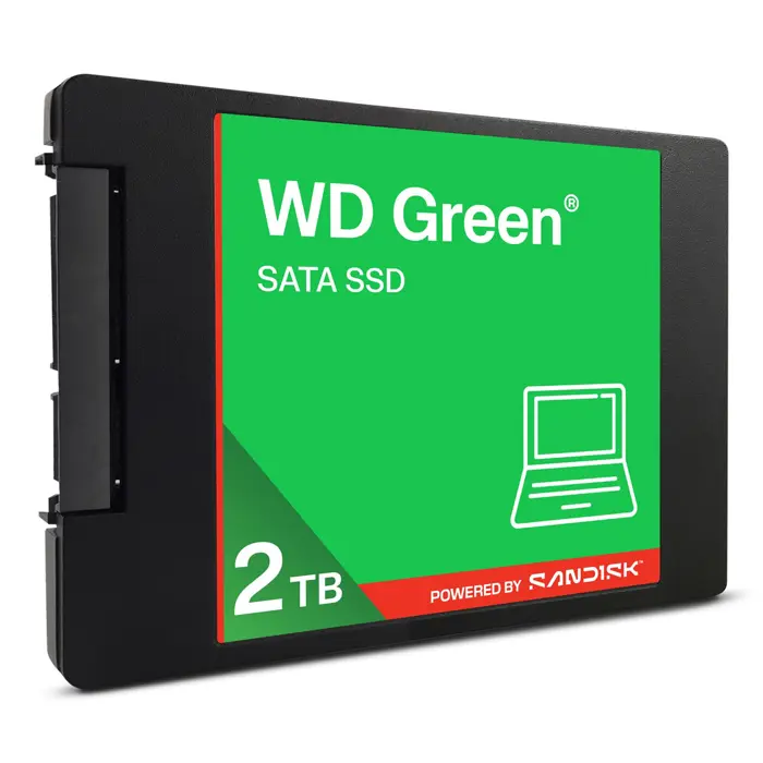 Western Digital Green WD ™ SATA SSD 2,5"/7 mm POWERED BY SANDISK 2 TB