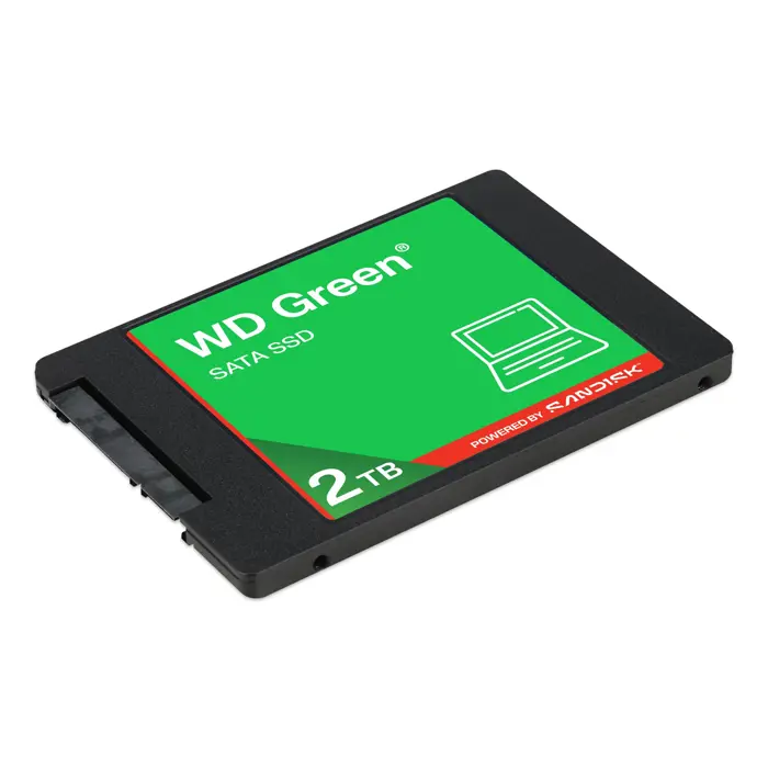 Western Digital Green WD ™ SATA SSD 2,5"/7 mm POWERED BY SANDISK 2 TB