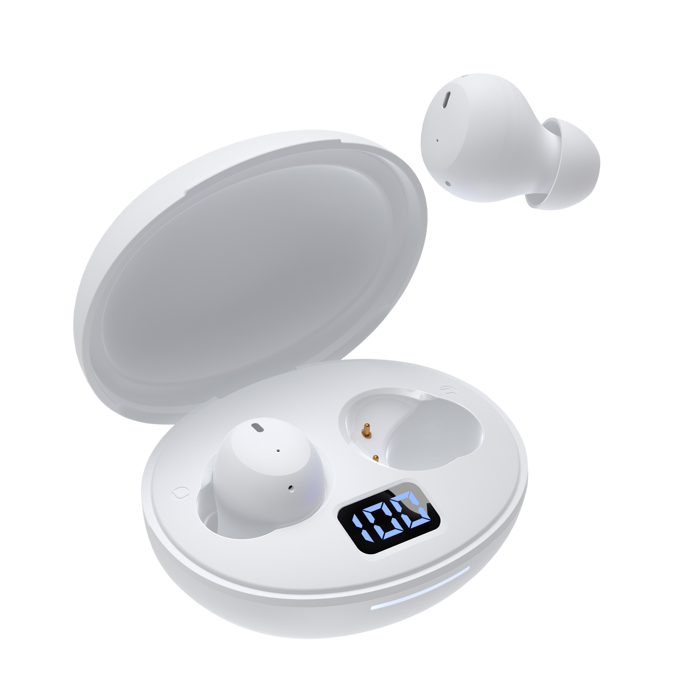 WHITE SHARK bluetooth earbuds GEB-TWS-02 VORTEX bijele