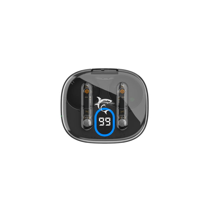 WHITE SHARK bluetooth earbuds slušalice s mikrofonom GEB-TWS37 HYPERBEAT crne
