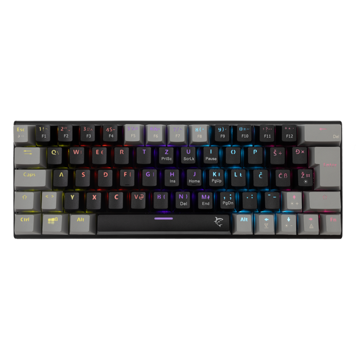 WHITE SHARK gaming tipkovnica GK-002111V2 WAKIZASHI-2 crno siva crv.sw US