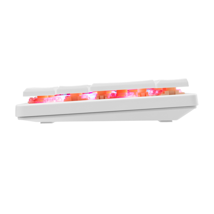 WHITE SHARK gaming tipkovnica GK-006112 NAGAMAKI bijela / crveni sw