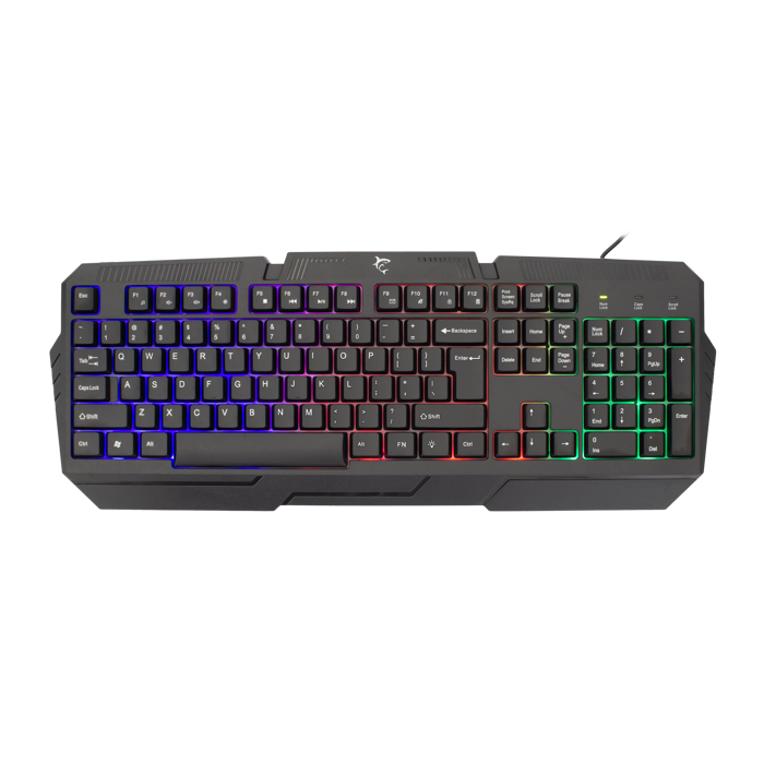WHITE SHARK gaming tipkovnica GK-2105 DAKOTA crna US