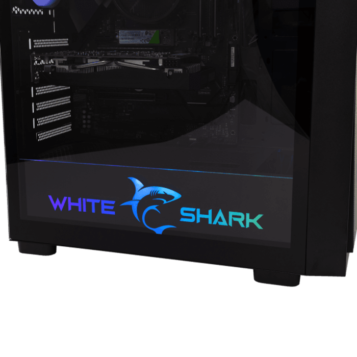 White Shark KUĆIŠTE GCC-2401 WARHEAD-3 CRNO / 4 Fans 12cm RGB