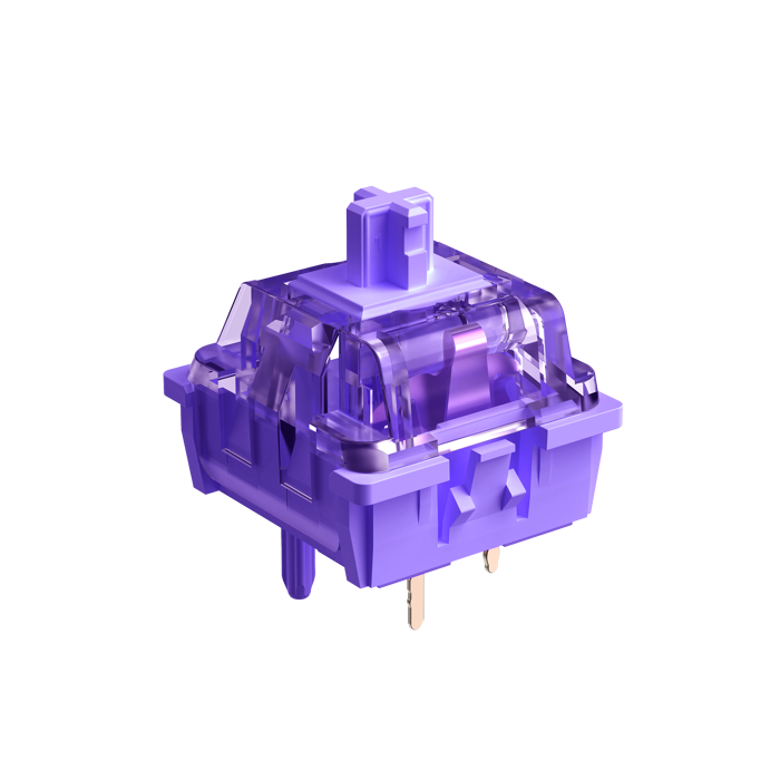 WHITE SHARK mehanički prekidač za tipkovnicu PURPLEPULSE - 25 kom